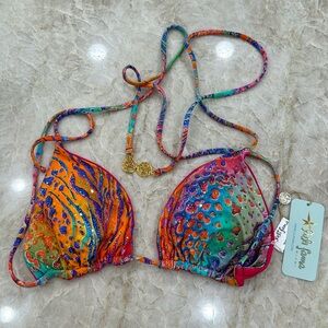 Crystal Triangle Top - Luli Fama